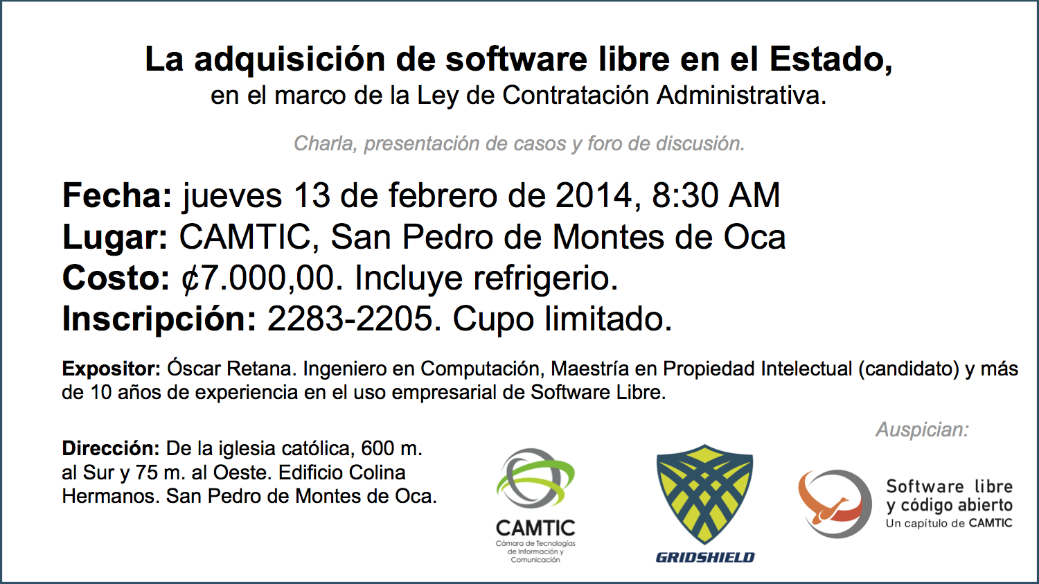 La adquisición de software libre en el Estado